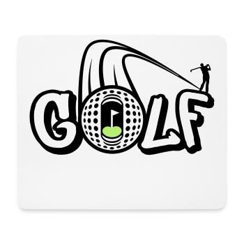 Golf Style - Mouse Pad (horizontal) - white - Front