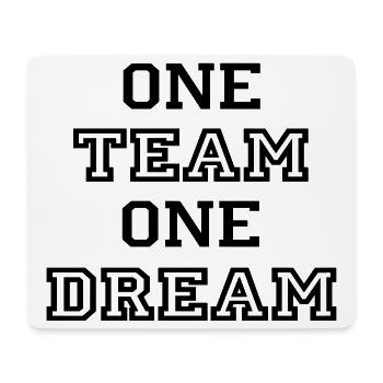 Team - Mousepad (Querformat) - Weiß - Vorne