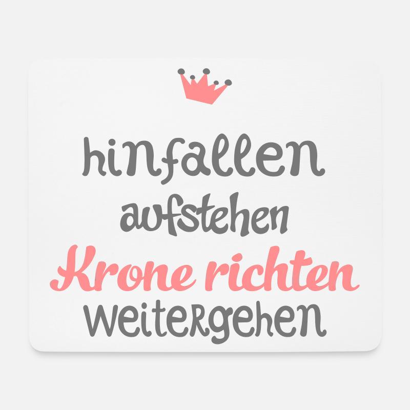 witzige Sprüche - Mousepad (Querformat) - Weiß