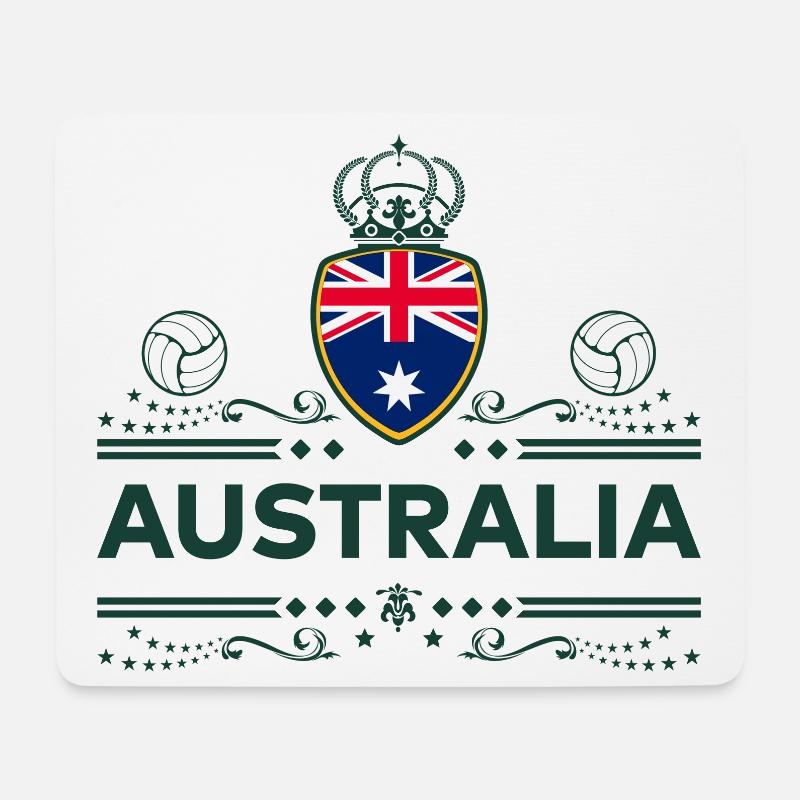 Australia - WONDERFUL AUSTRALIA - Mousepad (Querformat) - Weiß