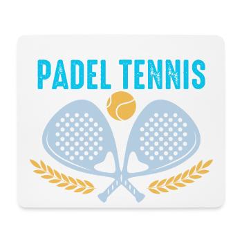 Padel Id Rather Be Playing Padel Tennis - Mouse Pad (horizontal) - white - Front