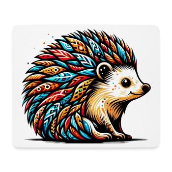 Hedgehog - Mouse Pad (horizontal) - white - Front