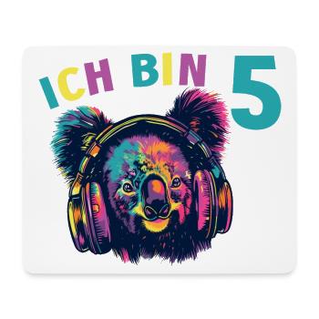 Koalabär Koalabären Koala 5 Geburtstag 5 Jahre - Mousepad (Querformat) - Weiß - Vorne