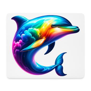 Dolphin - Mouse Pad (horizontal) - white - Front