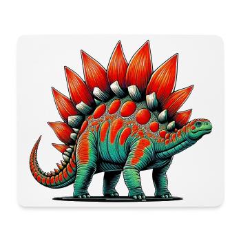 Dinosaure - Tapis de souris (format paysage) - blanc - Devant