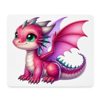 Dragon - Mouse Pad (horizontal) - white - Front
