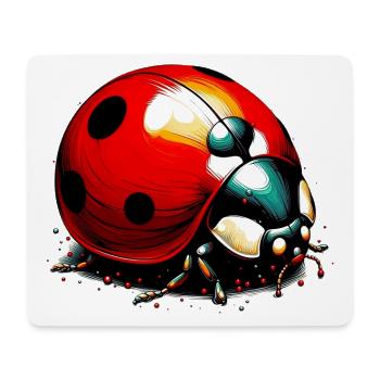 Ladybird - Mouse Pad (horizontal) - white - Front