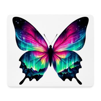 Schmetterling - Mousepad (Querformat) - Weiß - Vorne