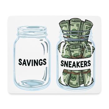 Sneakerhead Money Jars Collector Culture Love - Mouse Pad (horizontal) - white - Front
