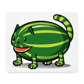 Catermelon - Tapis de souris (format paysage) - blanc - Devant