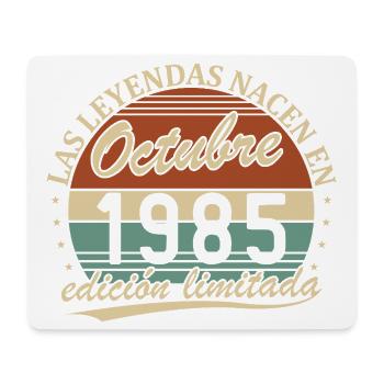 October 1985 Vintage Retro Birthday Gift - Mouse Pad (horizontal) - white - Front