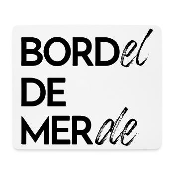 Horrible hell - Mouse Pad (horizontal) - white - Front