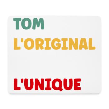 Tom - Mousepad (Querformat) - Weiß - Vorne