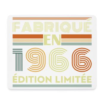 1966 Vintage Retro Geburtstagsgeschenk - Mousepad (Querformat) - Weiß - Vorne