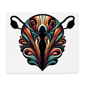 Fruchtbares Weibchen - Mousepad (Querformat) - Weiß - Vorne