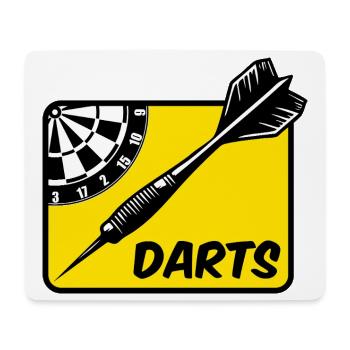 Darts,DartsDARTS - Mouse Pad (horizontal) - white - Front
