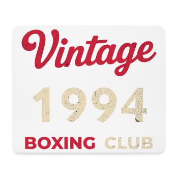 Millésime 1994 – Année de naissance rétro du Boxing Club - Tapis de souris (format paysage) - blanc - Devant