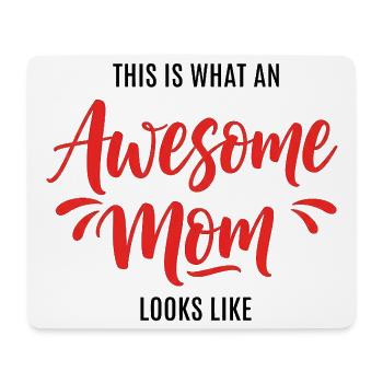 So Sieht Eine Tolle Mutter Aus Mama Geschenk - Mousepad (Querformat) - Weiß - Vorne