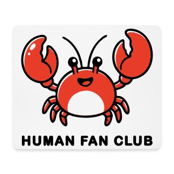 AI Human Fan Club - Mouse Pad (horizontal) - white - Front