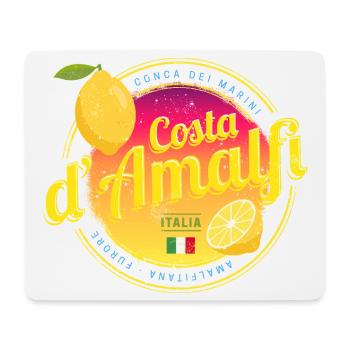 Costa d'Amalfi in Italien Amalfiküste Souvenir - Mousepad (Querformat) - Weiß - Vorne