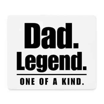 Papa Legende Einzigartig  Vatertag - Mousepad (Querformat) - Weiß - Vorne