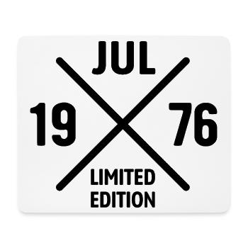 Limited Edition July 1976 Geburtstag Geschenk - Mousepad (Querformat) - Weiß - Vorne