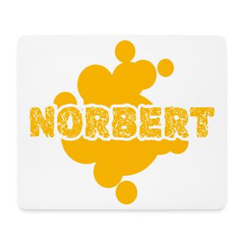 Kunst Norbert - Mousepad (Querformat) - Weiß - Vorne