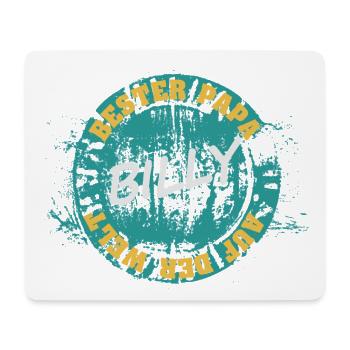 Vater Billy - Mousepad (Querformat) - Weiß - Vorne