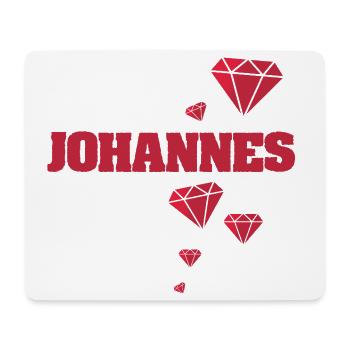 Hannes - Mouse Pad (horizontal) - white - Front