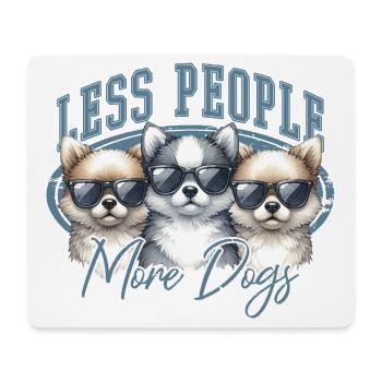 Dog Saying - Mouse Pad (horizontal) - white - Front