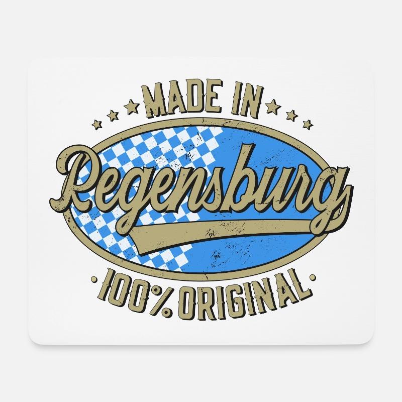 Regensburg Regensburger Original - Mousepad (Querformat) - Weiß