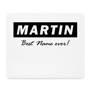 Martin - Best name ever - Mouse Pad (horizontal) - white - Front
