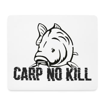 Carpe : Carp no kill 2019 - Tapis de souris (format paysage) - blanc - Devant