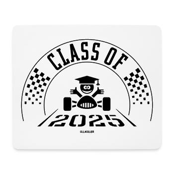 Class Of 2025 (School’s Out / Finish Line / Black) - Mouse Pad (horizontal) - white - Front