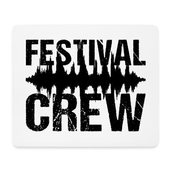 Festival Crew Music Festival Party - Mouse Pad (horizontal) - white - Front