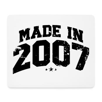 2007 Jahrgang geboren Legenden Geburtstag Geschenk - Mousepad (Querformat) - Weiß - Vorne