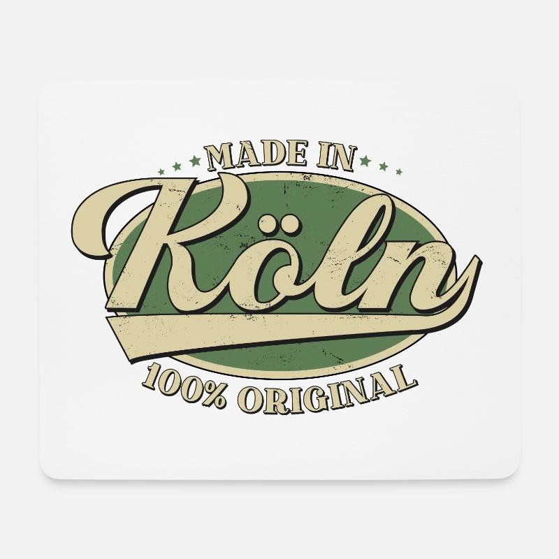 Köln Kölner Original - Mousepad (Querformat) - Weiß