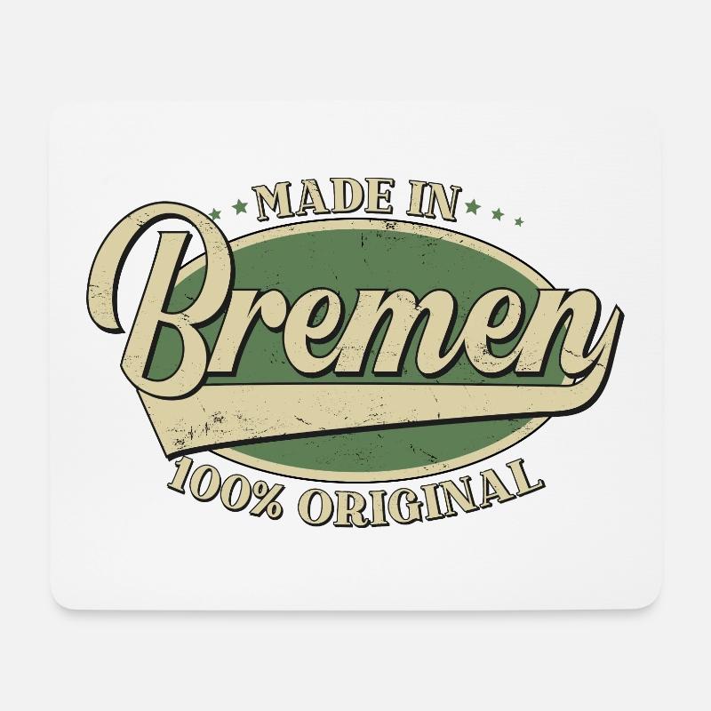 Bremen Bremer Original - Mousepad (Querformat) - Weiß