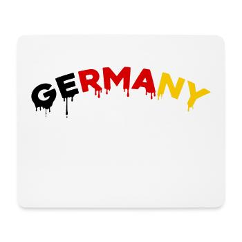 Germany I Germany Design Black Red Gold - Mouse Pad (horizontal) - white - Front