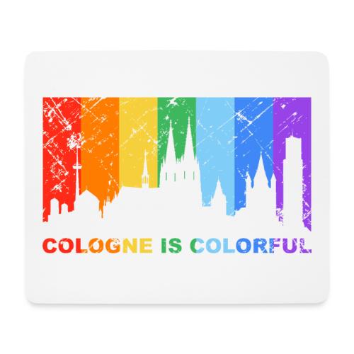 Colonge is colorful Regenbogen LGBT CSD Gay Pride - Mousepad (Querformat)