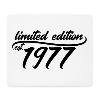Limited Edition est 1977 - Mousepad (Querformat) - Weiß - Vorne