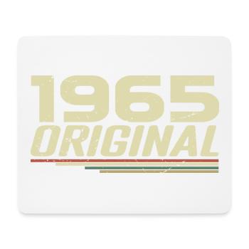 Jahrgang 1965 Jahrgang 1965 Retro Geburtstag 1965 - Mousepad (Querformat) - Weiß - Vorne