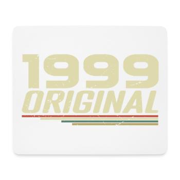Born in 1999 Vintage 1999 Retro Anniversary 1999 - Mouse Pad (horizontal) - white - Front