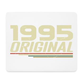 Né en 1995 Vintage 1995 Anniversaire Rétro 1995 - Tapis de souris (format paysage) - blanc - Devant