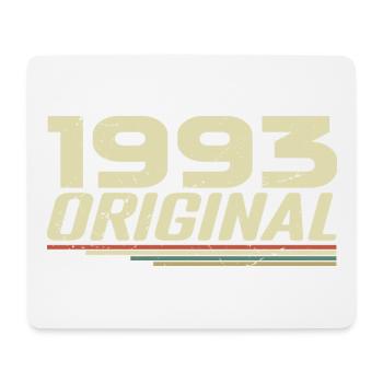 Né en 1993 Vintage 1993 Anniversaire Rétro 1993 - Tapis de souris (format paysage) - blanc - Devant