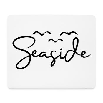 Seaside Strand Möwen Meer - Mousepad (Querformat) - Weiß - Vorne