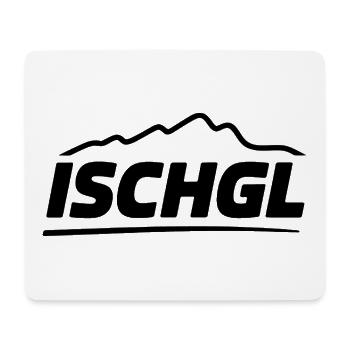 Ischgl - Création de souvenirs - Tapis de souris (format paysage) - blanc - Devant
