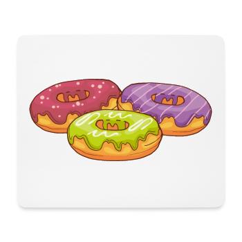 Donuts Confiserie Cookie Tart Cake Pies - Mouse Pad (horizontal) - white - Front