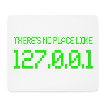 Computer IP Netzwerk Technik - Mousepad (Querformat) - Weiß - Vorne