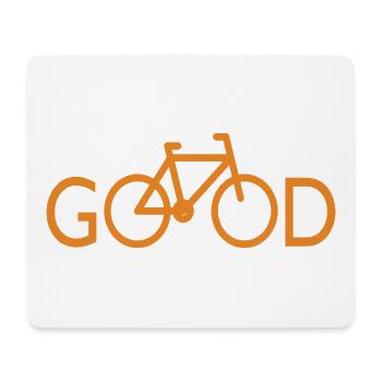 Bicycle Cool Saying - Mouse Pad (horizontal) - white - Front